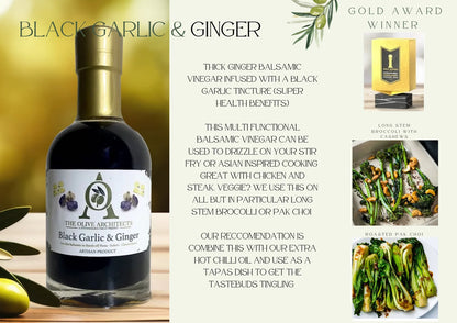 Black Garlic & Ginger Balsamic Vinegar