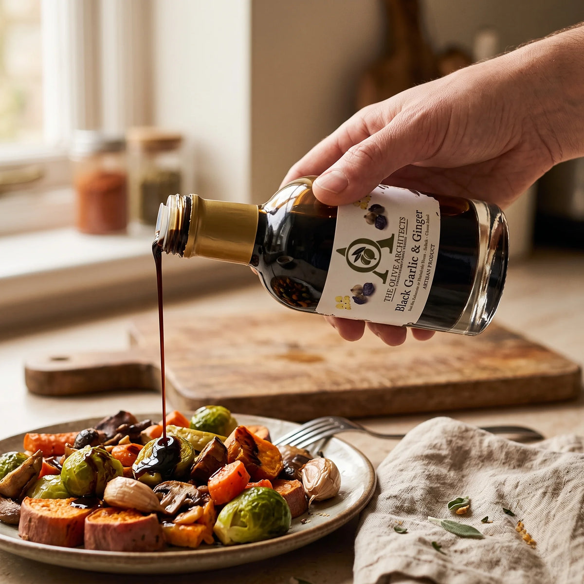 Black Garlic & Ginger Balsamic