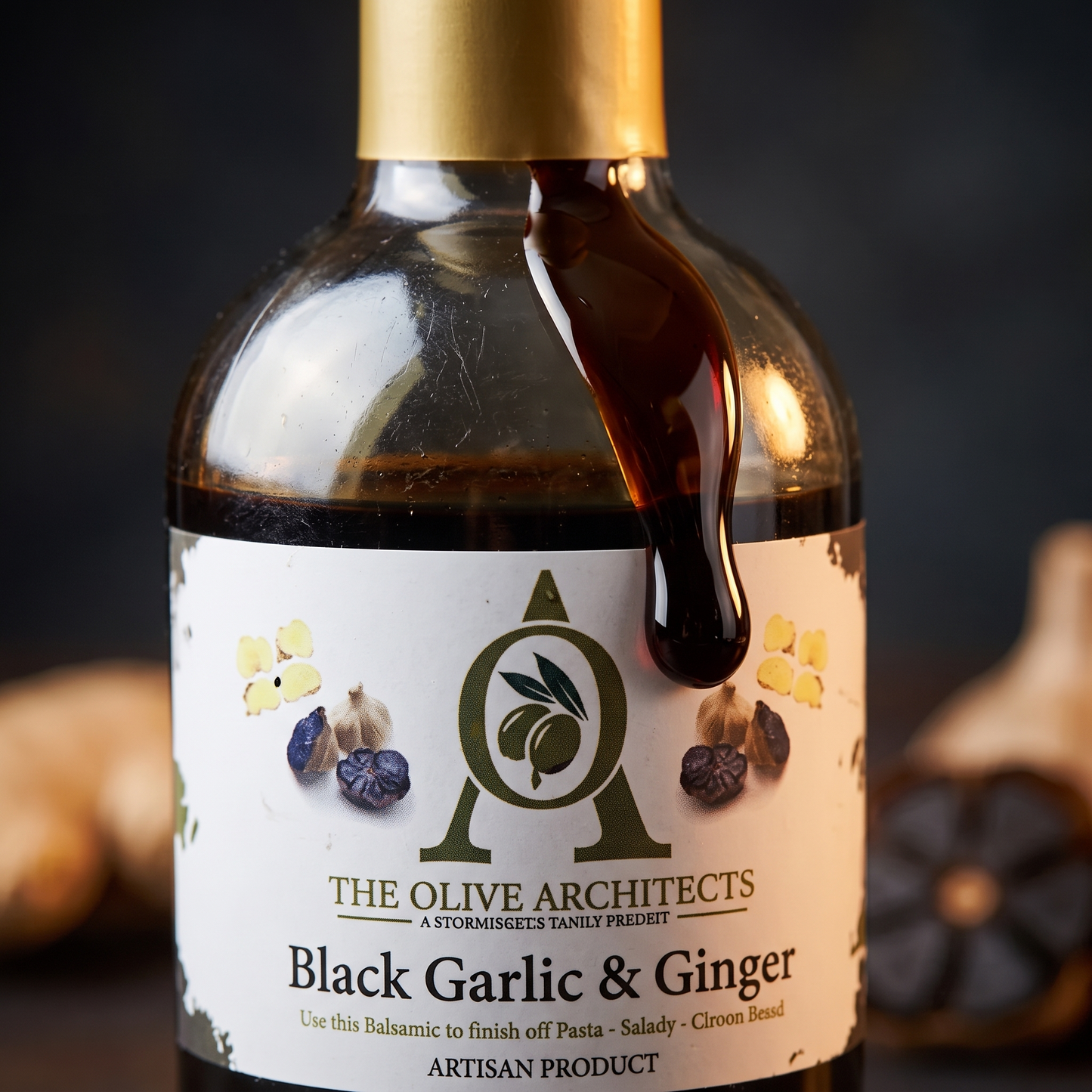 Black Garlic & Ginger Balsamic