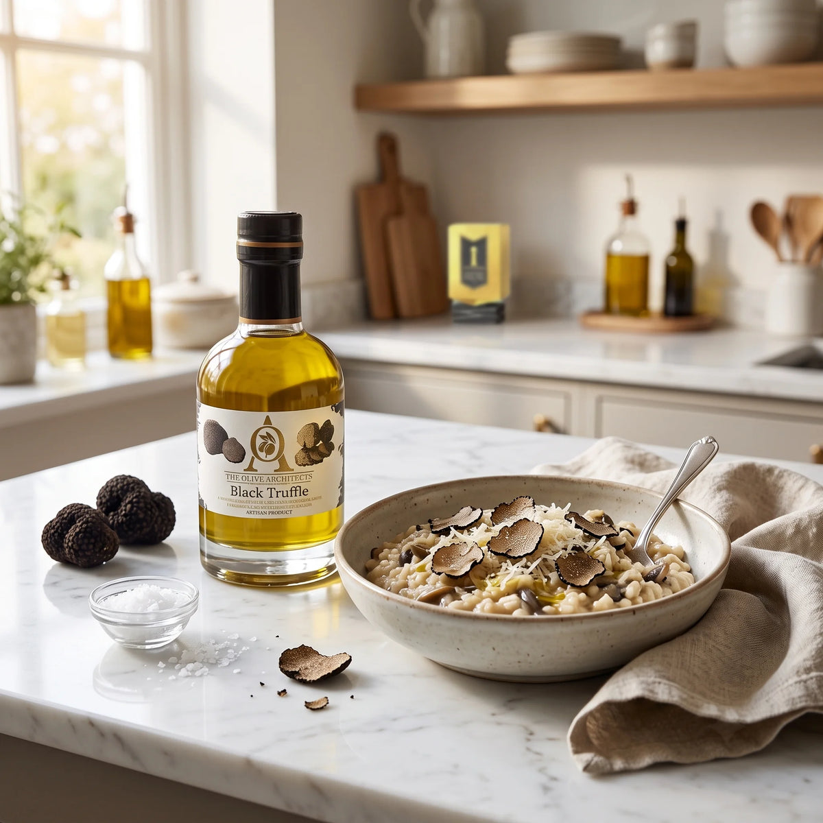 Black Truffle Infused Olive Oil