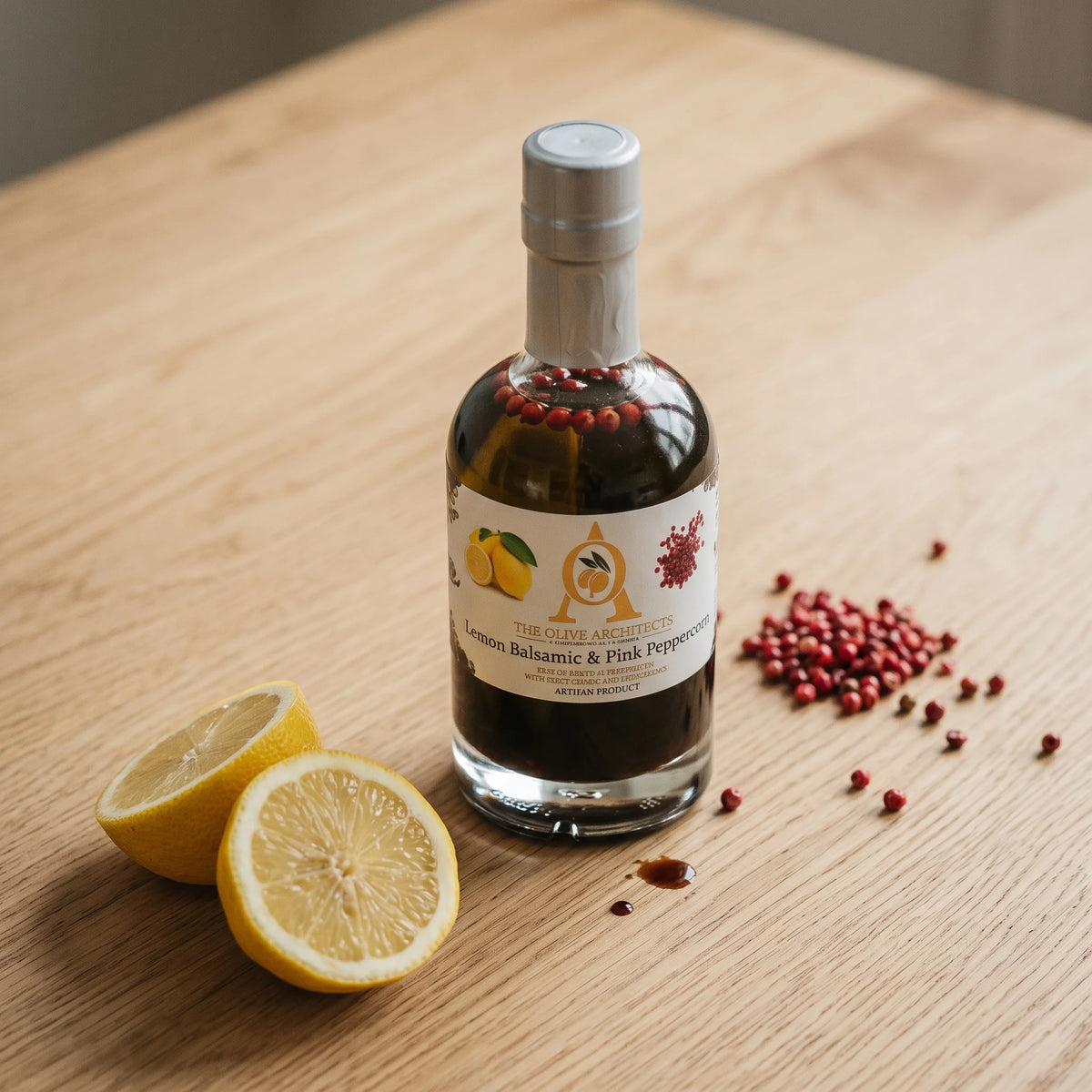 Lemon and Pink Peppercorns